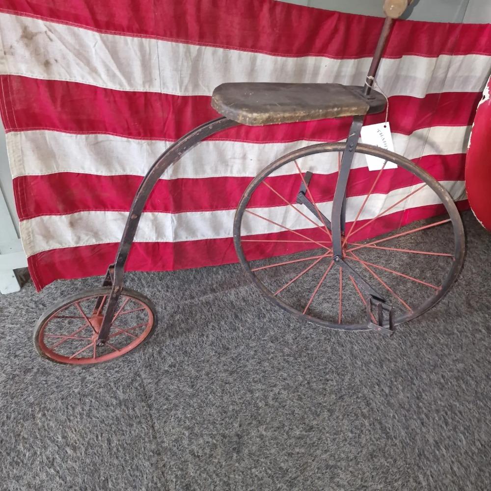 A old bicycle (velocipede)
