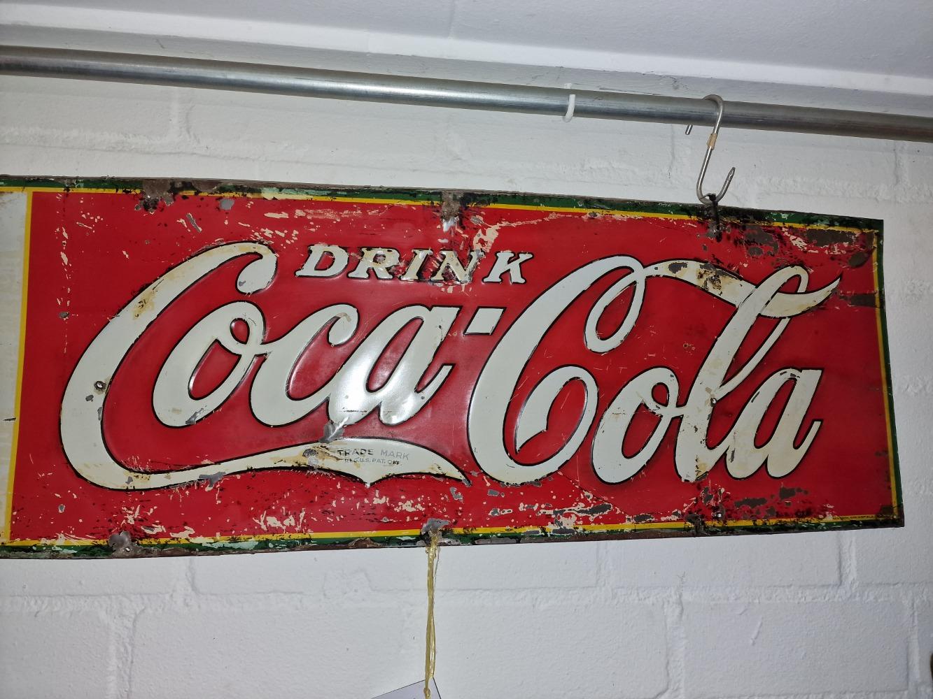 Coca cola 1934 usa tin