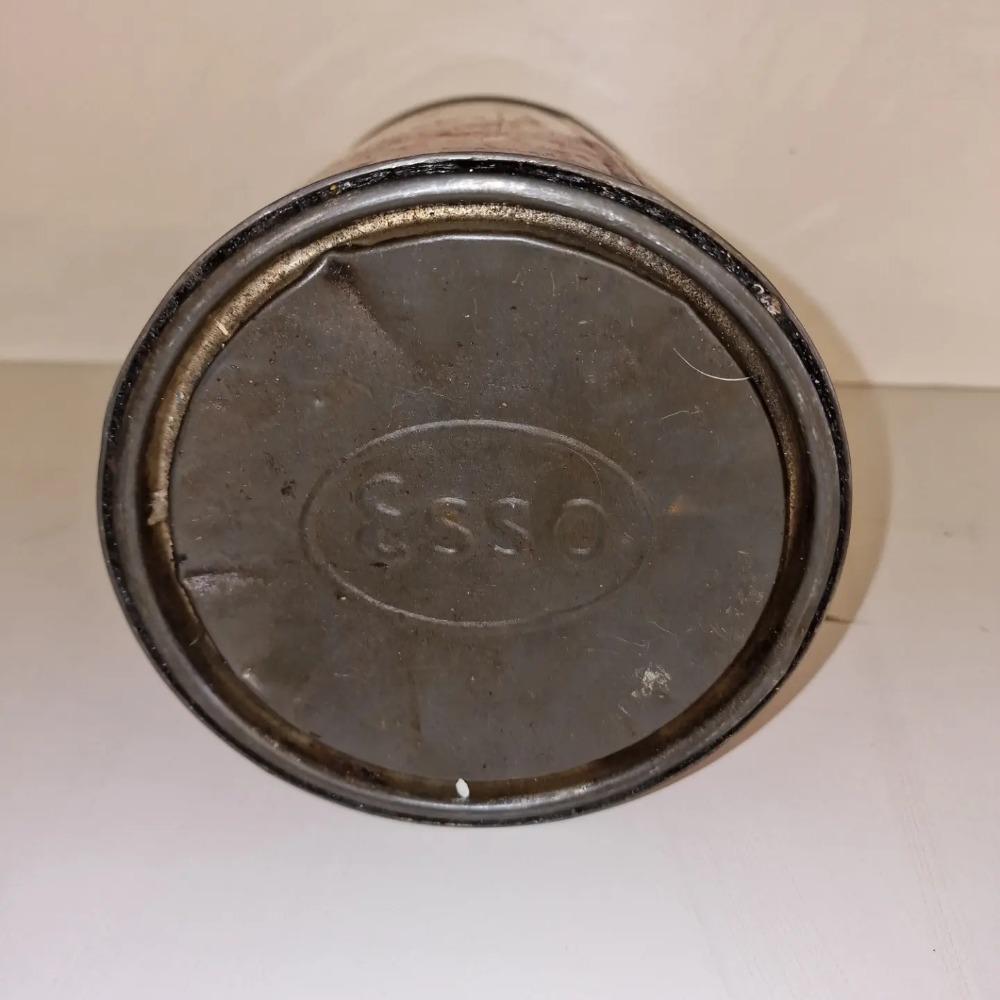 Esso oil grease can