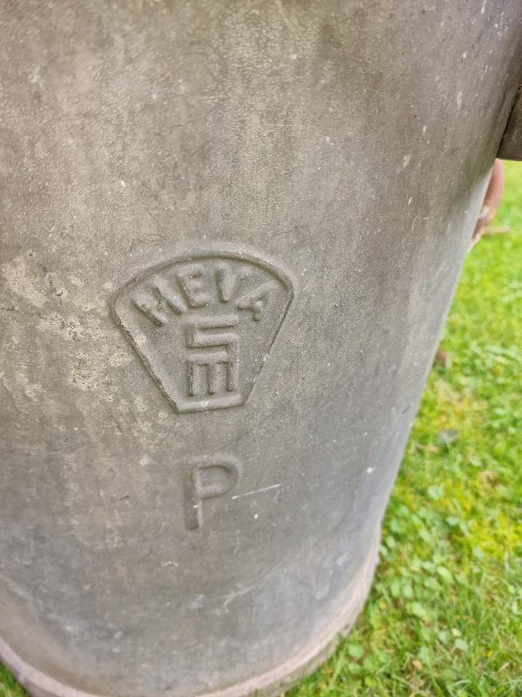 Old garbage bin 