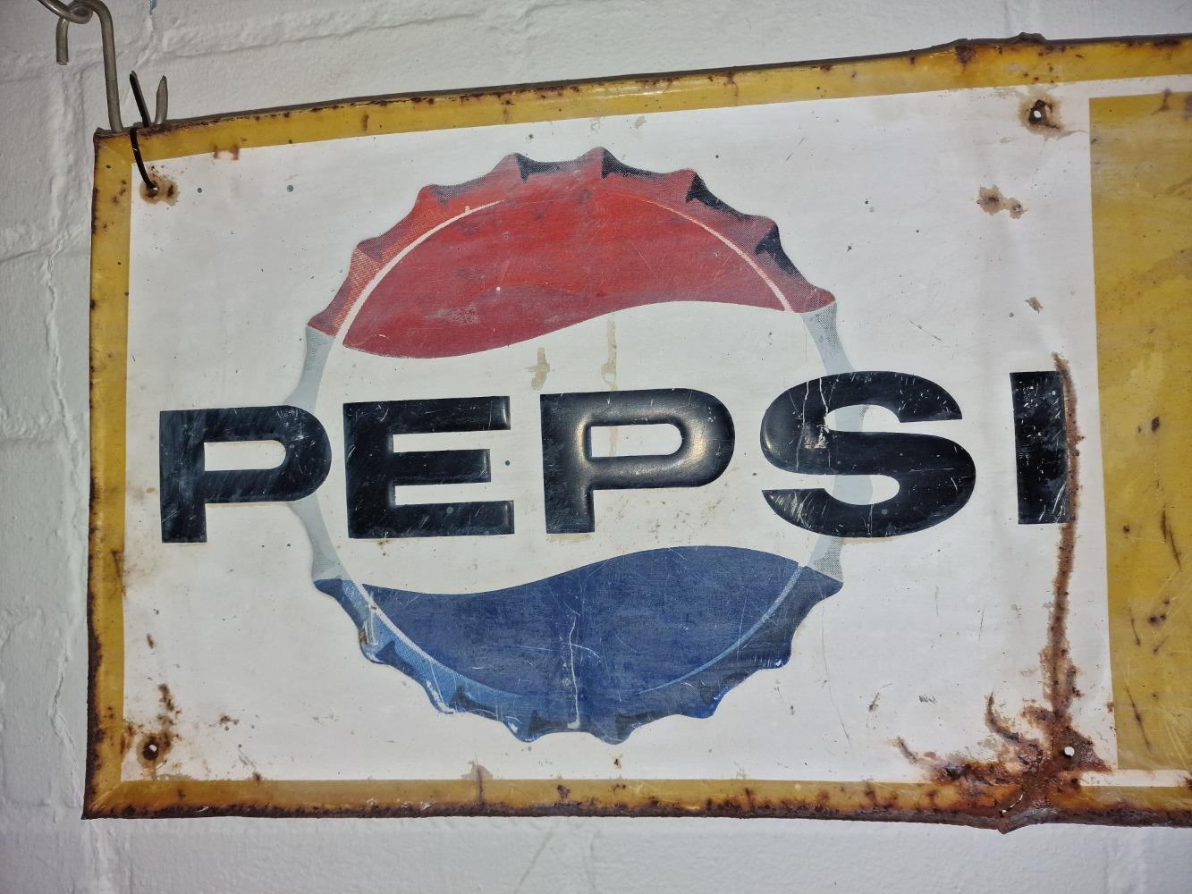 Pepsi  1963 tin 